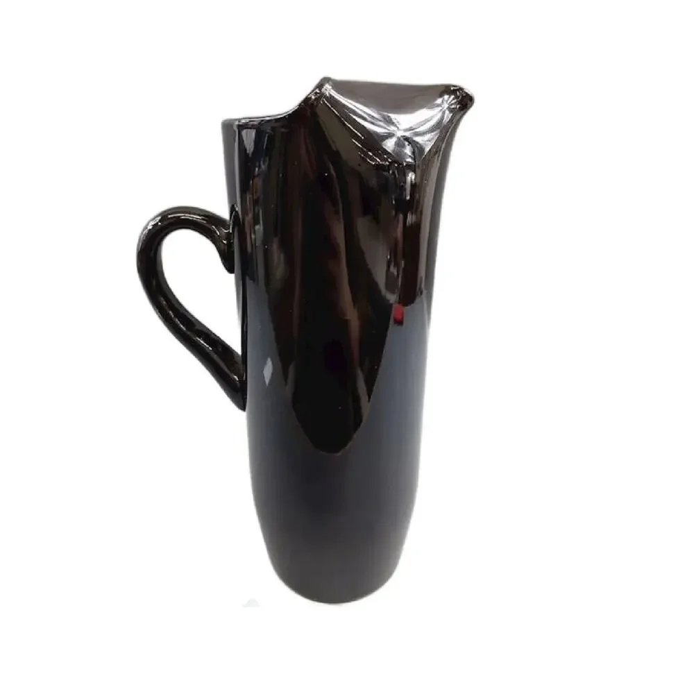 Vintage | Art | Amethyst Art Glass Pinched Spout Water Pitcher Carafe ...